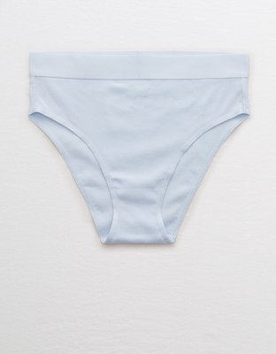 Aerie Ribbed High Waisted Bikini Underwear