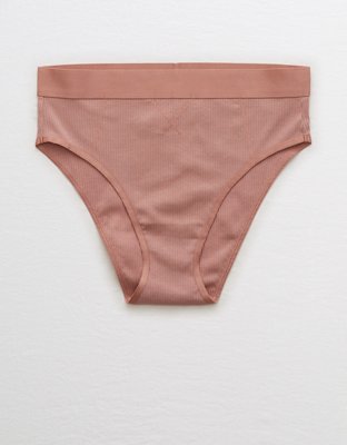 Aerie Ribbed High Waisted Bikini Underwear
