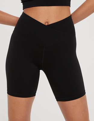 Aerie Crossover Leggings Biker Shortsword