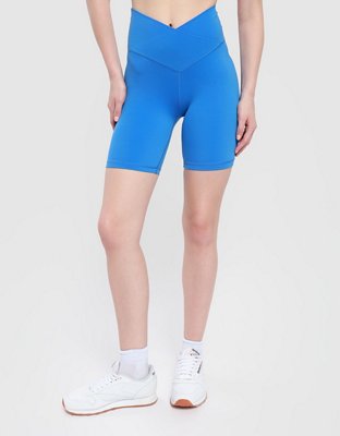 OFFLINE By Aerie Real Me Crossover High Waisted 7" Bike Short