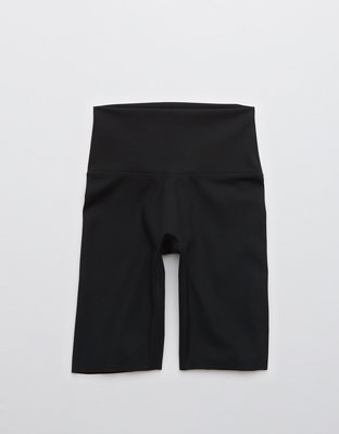 9 High-Waist Checkpoint Biker Short - Black