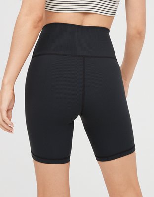 OFFLINE By Aerie Ribbed 7" Bike Short