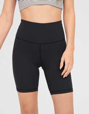 OFFLINE By Aerie Ribbed 7" Bike Short
