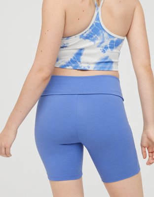 Женские брюки Aerie OFFLINE By Aerie OG High Waisted 7" Pocket Bike Short — фото 2
