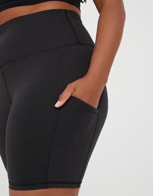 Женские брюки Aerie OFFLINE By Aerie Recycled Hugger High Waisted 7" Bike Short — фото 4
