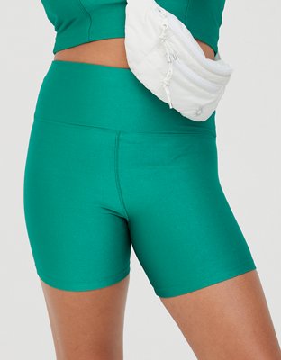 Absolute Ribbed Seamless Shorts – Teal