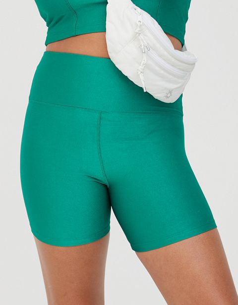 Женские брюки Aerie OFFLINE By Aerie Rise N Shine Ribbed 5" Bike Short