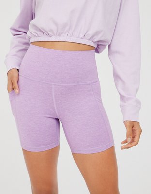OFFLINE By Aerie The Hugger High Waisted 5" Pocket Bike Short