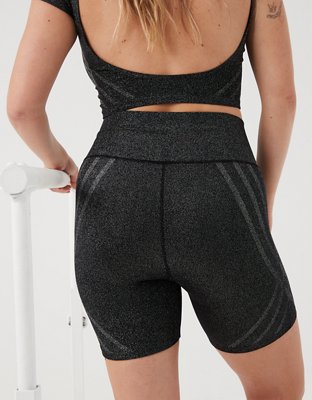 OFFLINE By Aerie Seamless Lurex 5" Bike Short