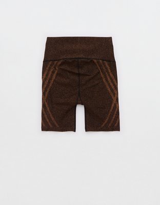 OFFLINE By Aerie Seamless Lurex 5" Bike Short
