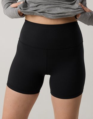 Aerie black biker store shorts