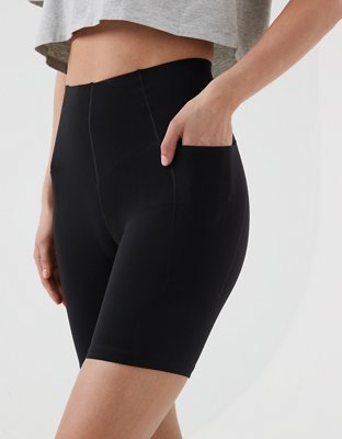 OFFLINE By Aerie Real Me Xtra Hold Up! Pocket 7" Bike Short