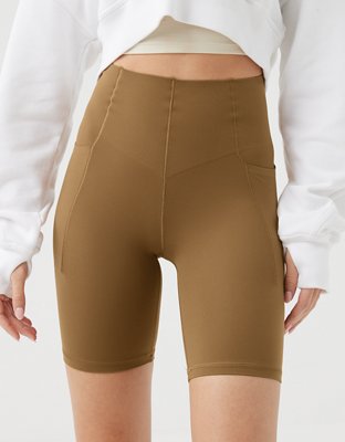 OFFLINE By Aerie Real Me Xtra Hold Up Pocket 7 Bike Short