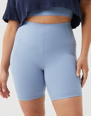 OFFLINE By Aerie Real Me XTRA Hold Up! Pocket 7" Bike Short