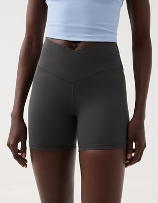 OFFLINE By Aerie Real Me Crossover High Waisted 5" Bike Short