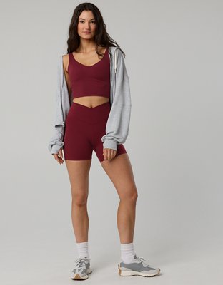 OFFLINE By Aerie Real Me Crossover High Waisted 5" Bike Short