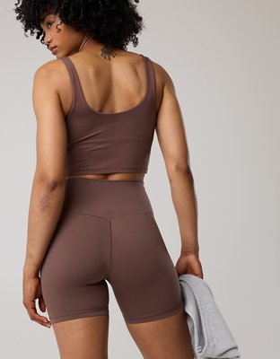 OFFLINE By Aerie Real Me Crossover High Waisted Bike Short de 5"