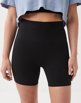 Aerie AE Offline Black Goals Pocket 7in Inseam Bike Short Size Medium NWT -  $35 New With Tags - From Jordan
