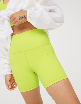 Aerie neon biker shorts on sale