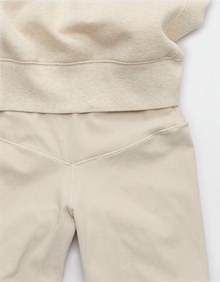 OFFLINE By Aerie Real Me XTRA Ribbed High Waisted 5" Bike Short