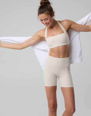 OFFLINE By Aerie Real Me XTRA Ribbed High Waisted 5" Bike Short from American Eagle - $27.96