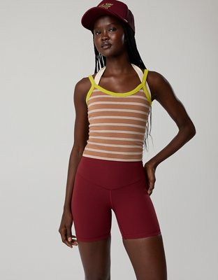 OFFLINE By Aerie Real Me XTRA Ribbed High Waisted 5" Bike Short