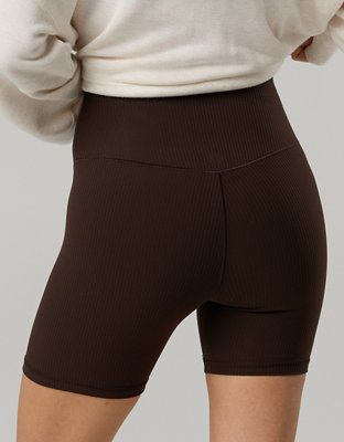 OFFLINE By Aerie Real Me XTRA Ribbed 5" Bike Short