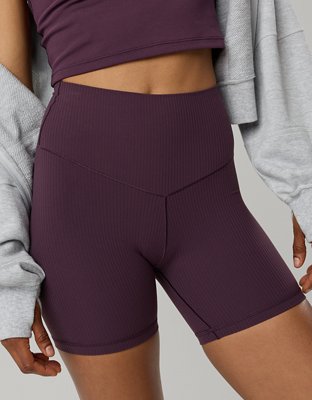 OFFLINE By Aerie Real Me XTRA Ribbed 5" Bike Short
