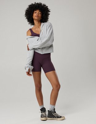 OFFLINE By Aerie Real Me XTRA Ribbed 5" Bike Short