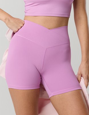 OFFLINE By Aerie Real Me Crossover High Waisted 5" Bike Short