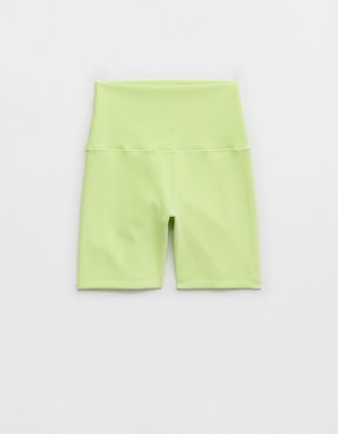 OFFLINE By Aerie Real Me XTRA Stripe Ribbed High Waisted 5" Bike Short