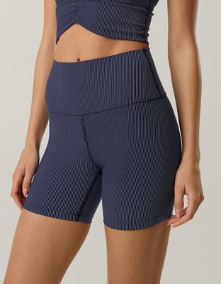 OFFLINE By Aerie Stripe Rib 5" Bike Short