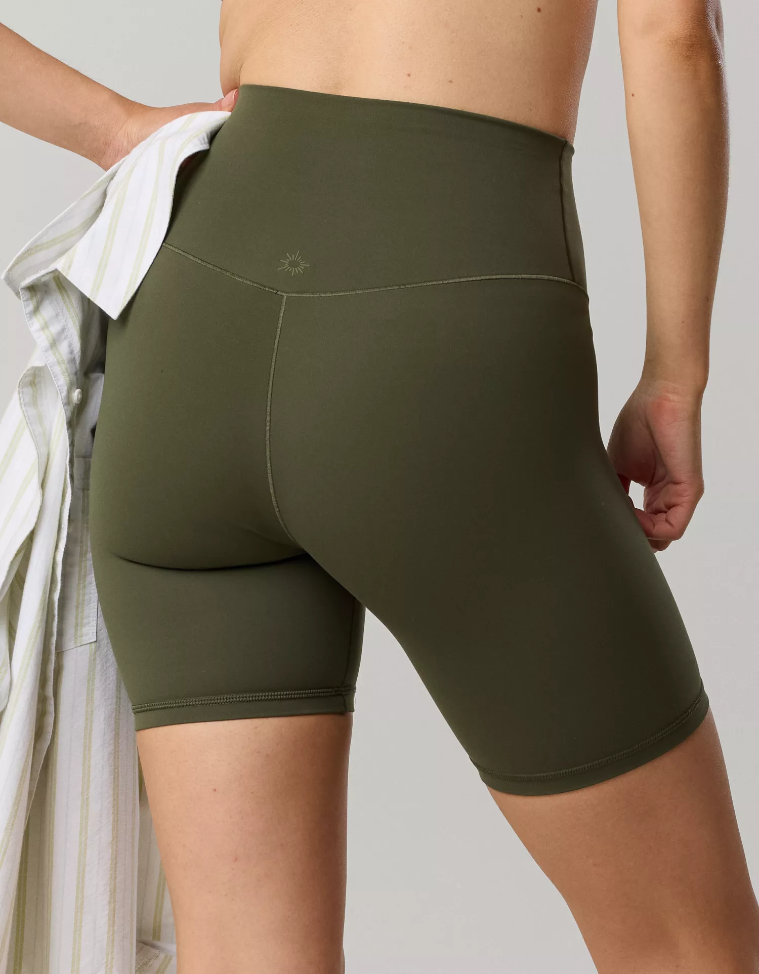OFFLINE By Aerie Real Me XTRA High Waisted 7" Bike Short - thumbnail 2