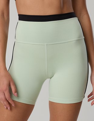OFFLINE By Aerie The Hugger High Waisted 5" Colorblock Bike Short