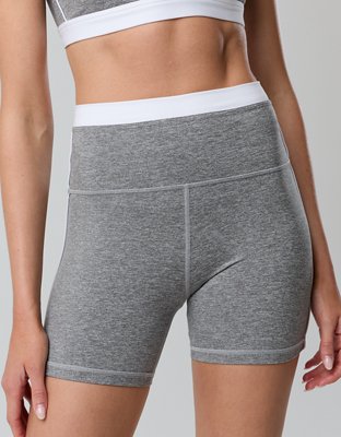 OFFLINE By Aerie The Hugger High Waisted 5" Colorblock Bike Short