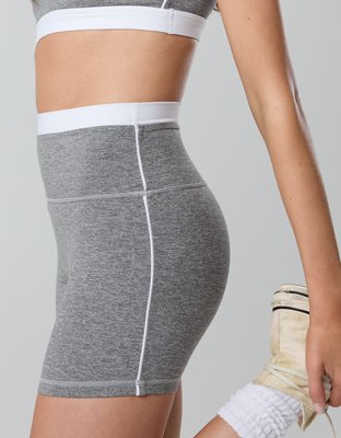 OFFLINE By Aerie The Hugger High Waisted 5" Colorblock Bike Short
