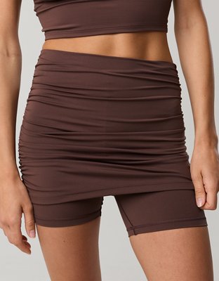 OFFLINE By Aerie Real Me 5" Foldover Skirted Bike Short