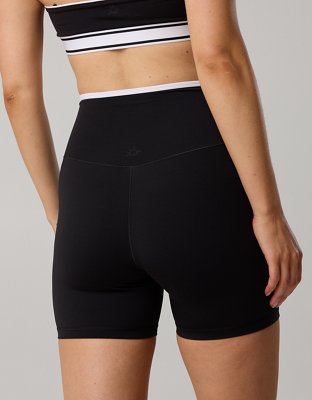 OFFLINE By Aerie Real Me Tipped Crossover High Waisted 5" Bike Short