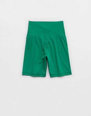 OFFLINE By Aerie Real Me Tipped Crossover High Waisted 5" Bike Short