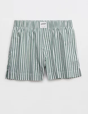 Aerie Poplin High Waisted Boyfriend Boxer