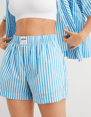 Aerie Poplin High Waisted Boyfriend Boxer