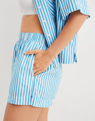Aerie Poplin High Waisted Boyfriend Boxer