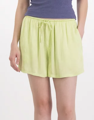 Aerie Satin Sleep Boxer