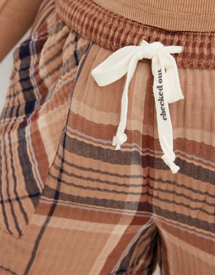 Aerie Soft Gauze High Waisted Pajama Boxer