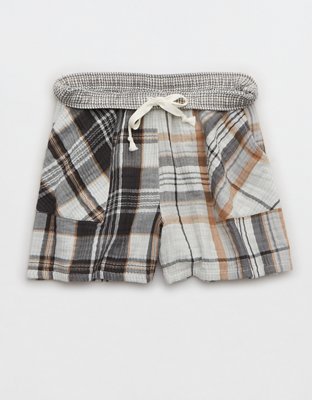 Aerie Soft Gauze High Waisted Pajama Boxer