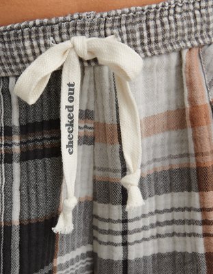 Aerie Soft Gauze High Waisted Pajama Boxer