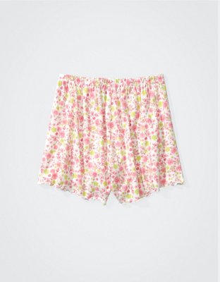 Aerie High Waisted Pajama Boxer