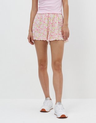 Aerie High Waisted Pajama Boxer