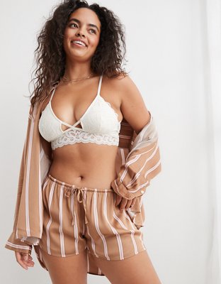 Aerie Satin Skater Pajama Pant