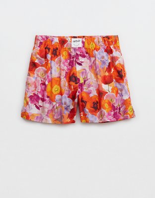 Aerie Poplin High Waisted Boyfriend Boxer